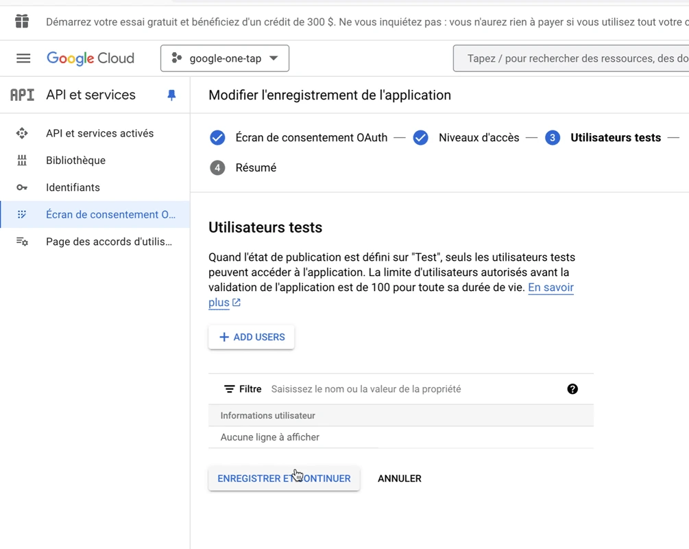 on passe aussi cette étape
