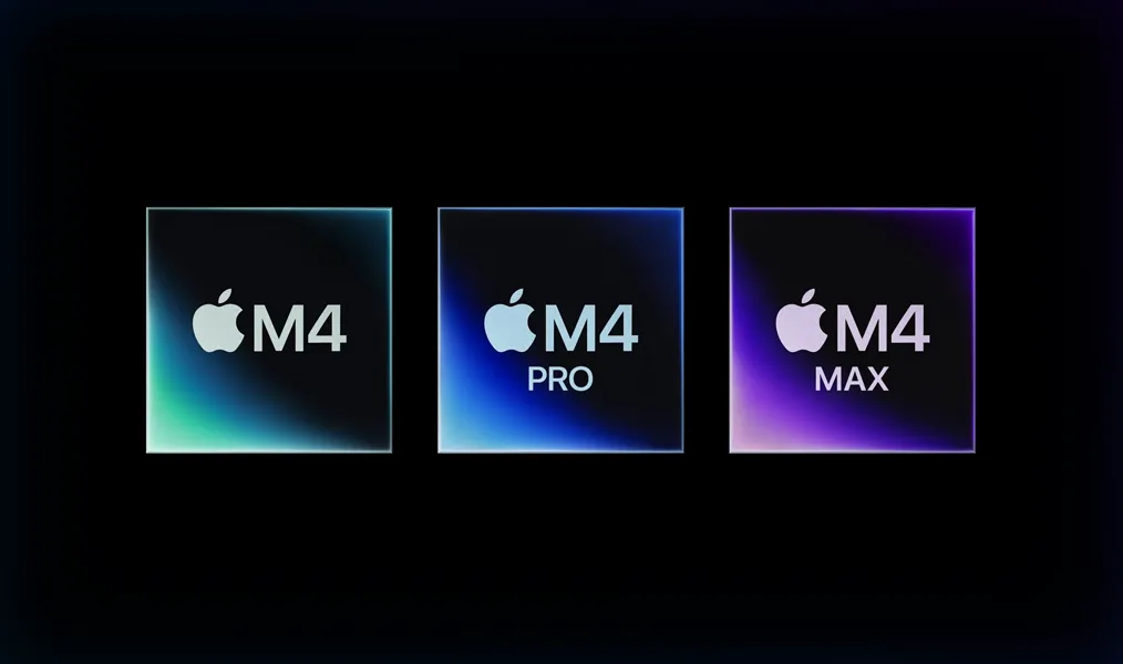 Puce M4, M4 PRO, M4 MAX